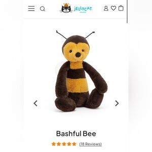 Jellycat Bashful Bee